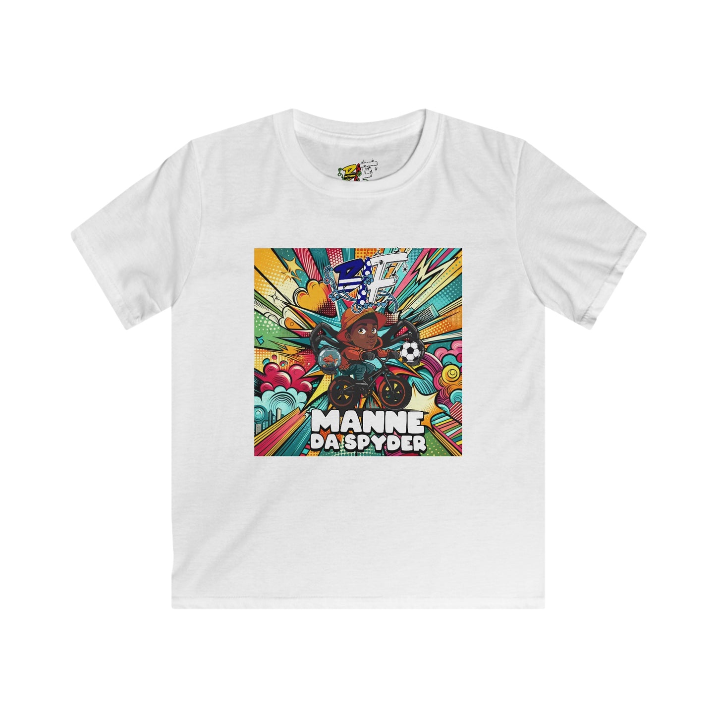 Blk Insct Famili Kids Softstyle Tee