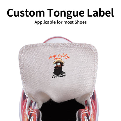 ANB Womens Low Top Canvas Shoes - Customized Tongue