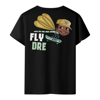 Fly Dre Kids All Over Print Short Sleeve T-Shirt