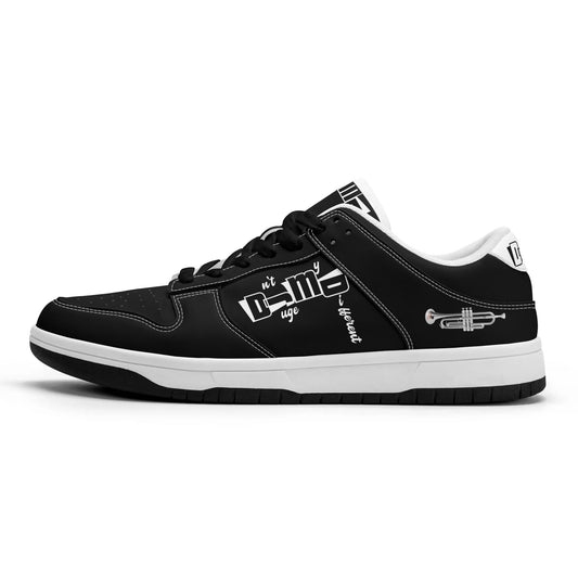 Dnt Juge My Different Mens Dunk Stylish Low Top Leather Sneakers