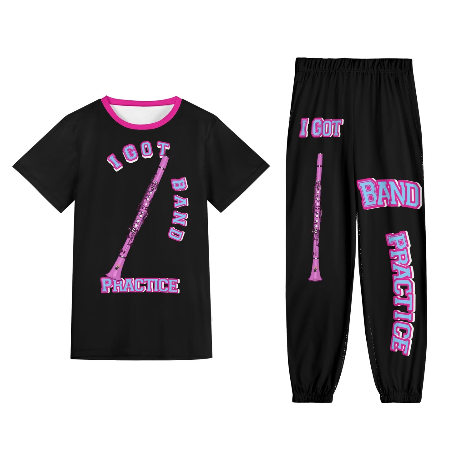 Dnt Juge My Different Unisex All-Over Print Adult Short Sleeve-Blouse Sports Set