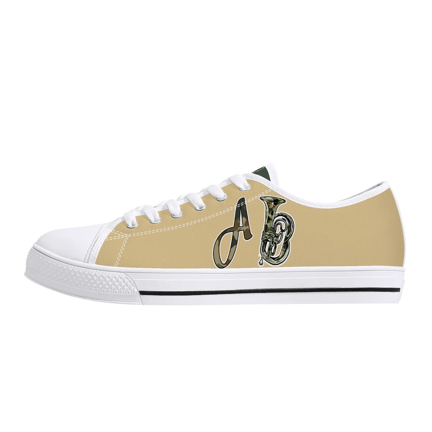 iGot Band Practice Mens Low Top Canvas Shoes - Customized Tongue