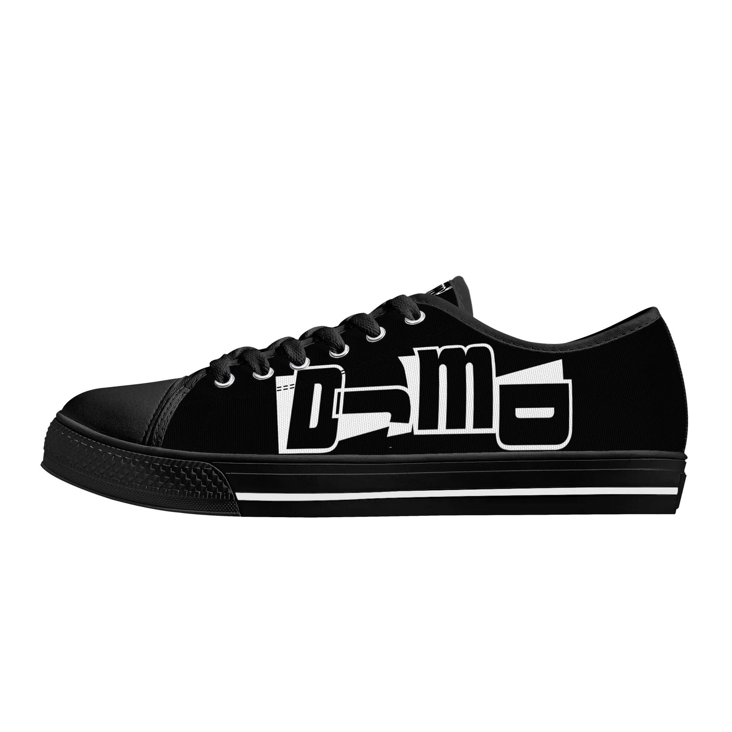 Dnt Juge My Different Mens Low Top Canvas Shoes - Customized Tongue