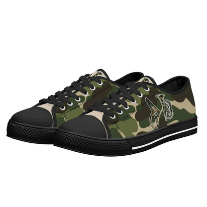 ANB Womens Low Top Canvas Shoes - Customized Tongue