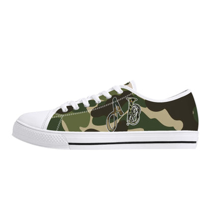 ANB Womens Low Top Canvas Shoes - Customized Tongue