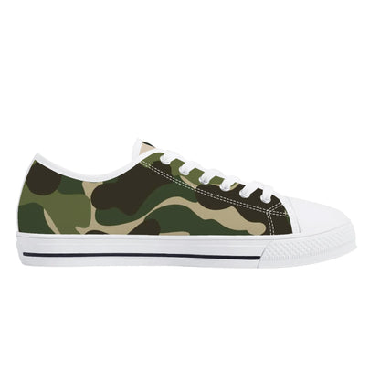 ANB Womens Low Top Canvas Shoes - Customized Tongue