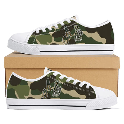 ANB Womens Low Top Canvas Shoes - Customized Tongue