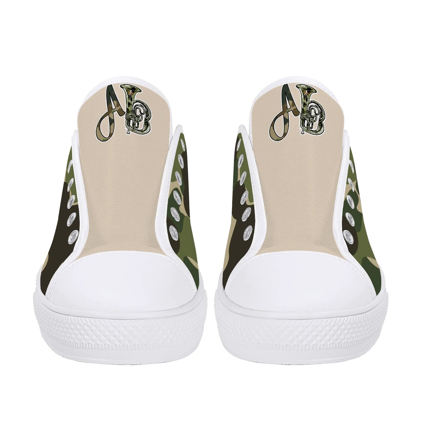 ANB Womens Low Top Canvas Shoes - Customized Tongue