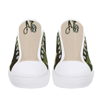 ANB Womens Low Top Canvas Shoes - Customized Tongue