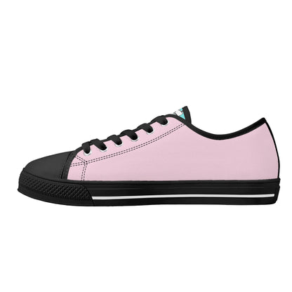 Blk Insct Famili Womens Low Top Canvas Shoes - Customized Tongue