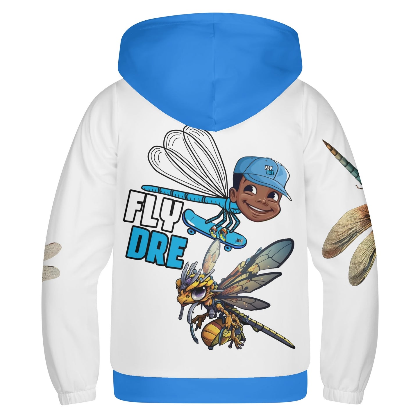 Fly Dre Youth Lightweight All Over Printing Hoodie Sweatshirt