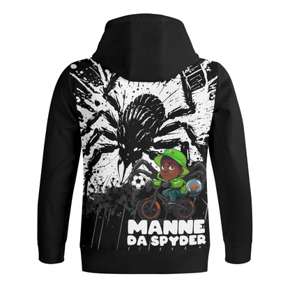 Manne Da Spyder Adult Full Zip Turtleneck Hoodie Streetwear