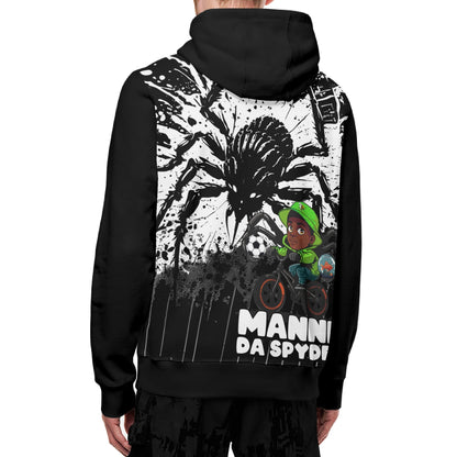 Manne Da Spyder Adult Full Zip Turtleneck Hoodie Streetwear