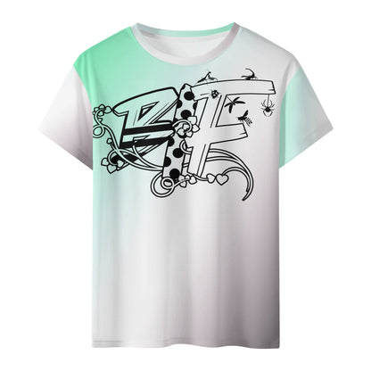 BI F Kids All Over Print Short Sleeve T-Shirt