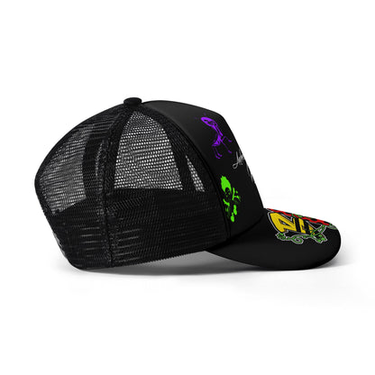 BIF Kids Front Printing Mesh Baseball Caps